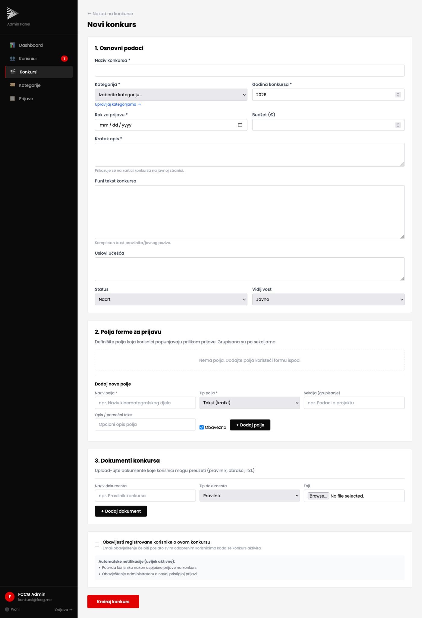 FCCG Grants Portal